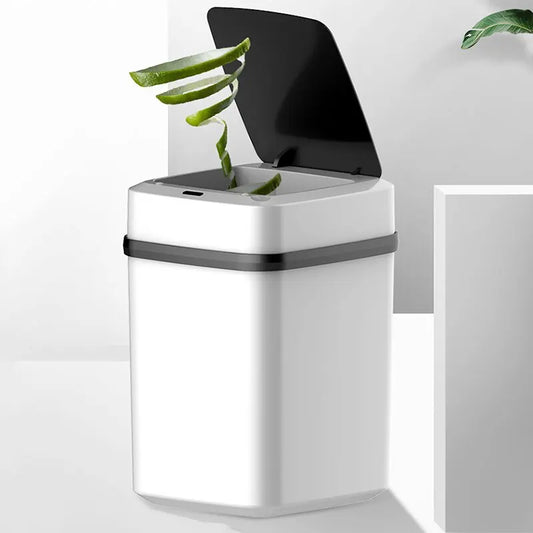 13L Touch Kitchen Trash Bin: Smart Garbage Bucket