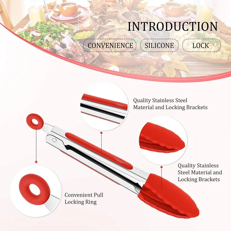 Stainless Steel Kitchen Tongs