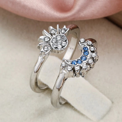 2pc/set Summer Couple Ring Set