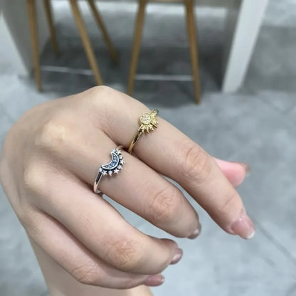 2pc/set Summer Couple Ring Set