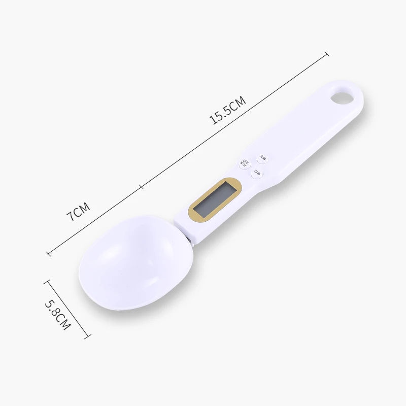 LCD Digital Kitchen Scale - 500g Capacity, 0.1g Accuracy