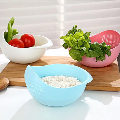 Multifunctional Rice Washing Filter Strainer Colander