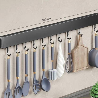 Wall-Mounted Kitchen Storage Rack